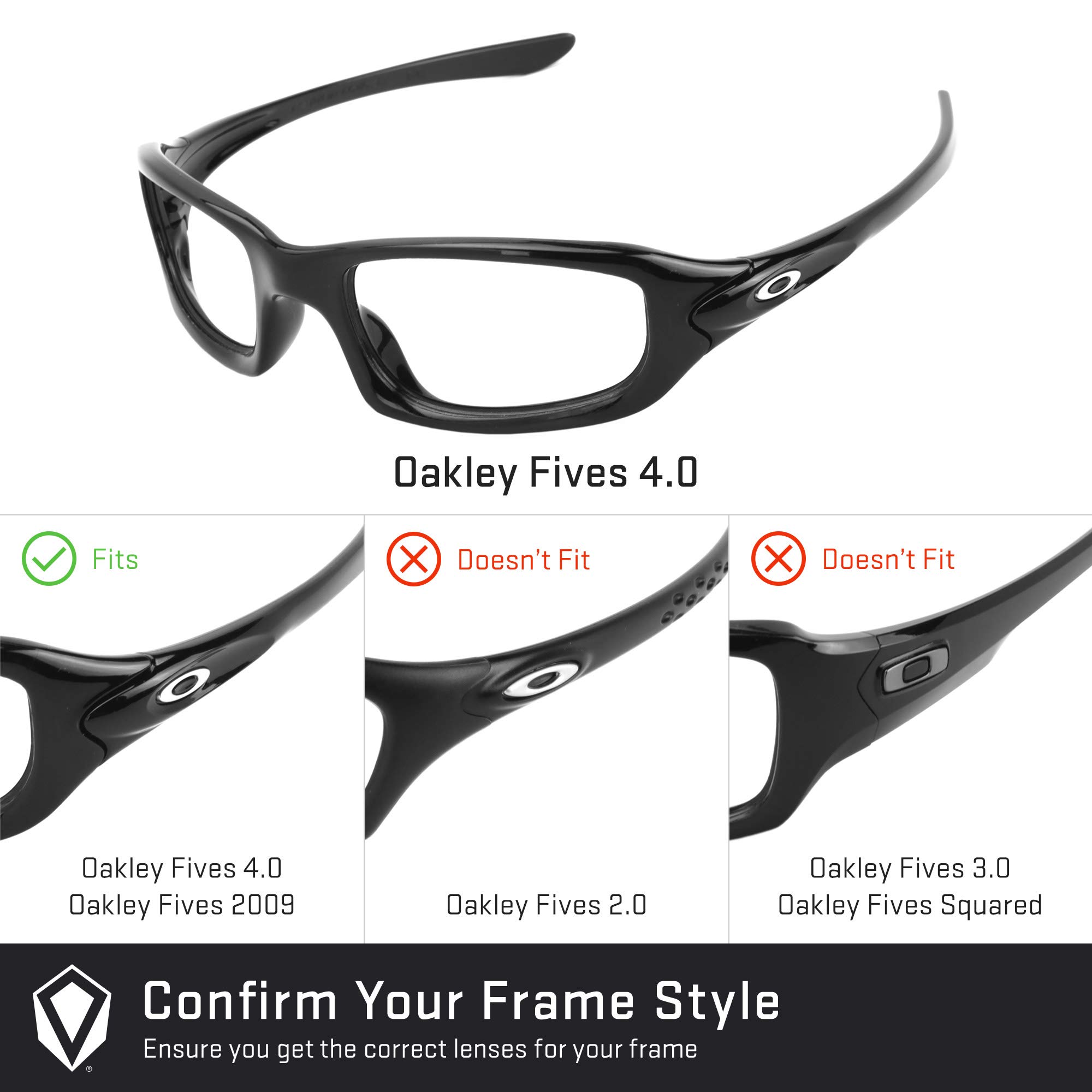 Amazon.com: Revant Replacement Lenses for Oakley Fives 4.0